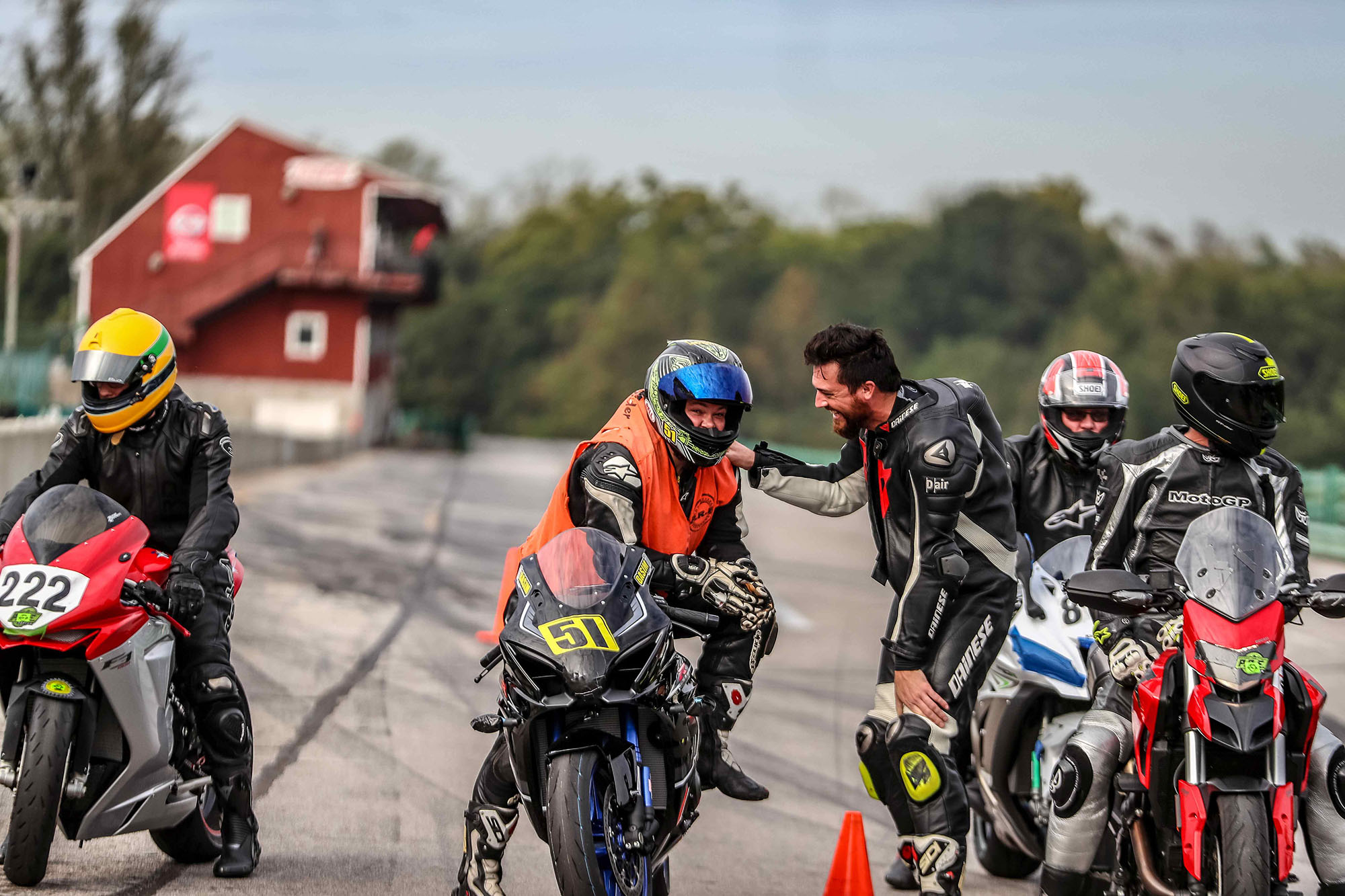 Small groups, maximum track time, competitive pricing